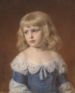 Porträt eines blonden Mädchens